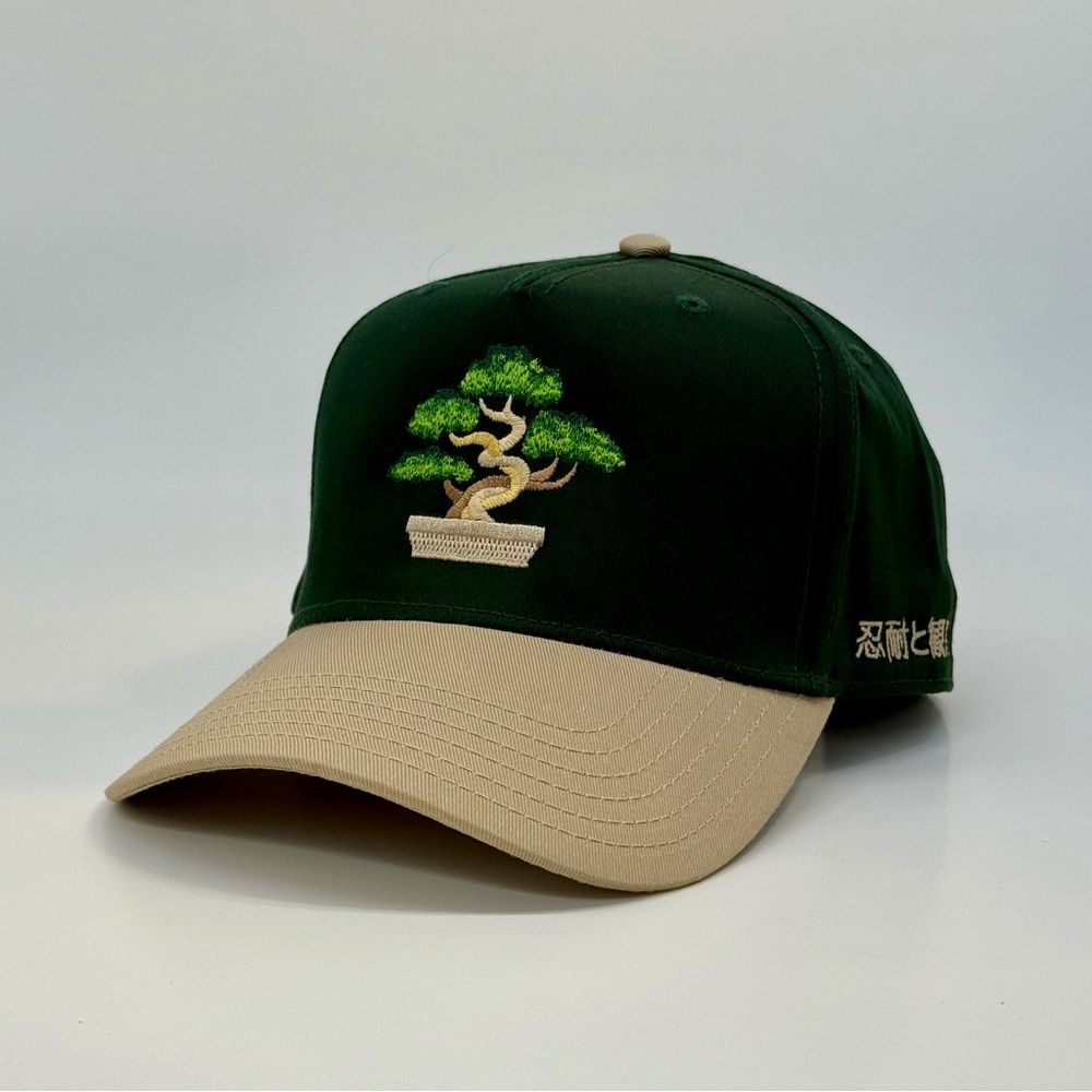 Bonsai Tree “Patience & Observation” Embroidered Hat